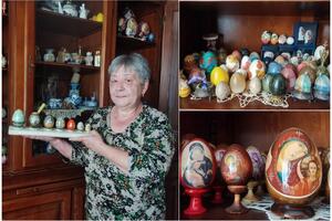 LJILJA VASKRŠNJE JAJE OD 100 DOLARA DONELA IZ RUSIJE: Gde god da ode, donese po perašku! Pogledajte njenu kolekciju 250 jaja! FOTO